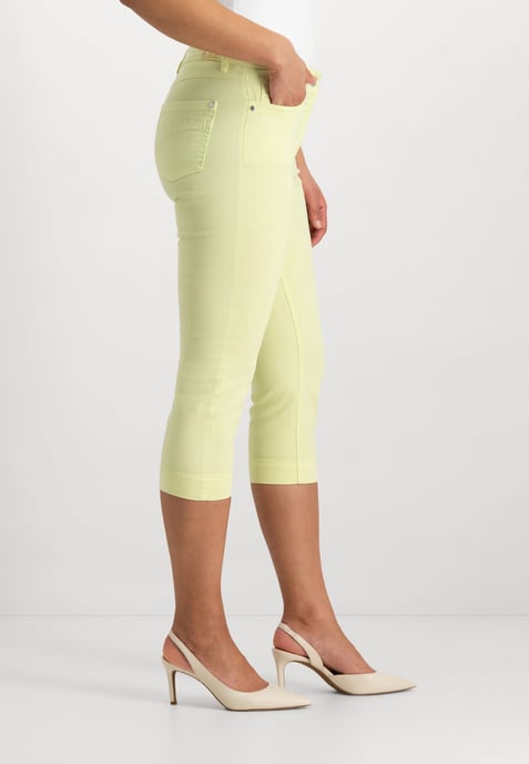 Kora Cropped Jeans | Limette - Image 2