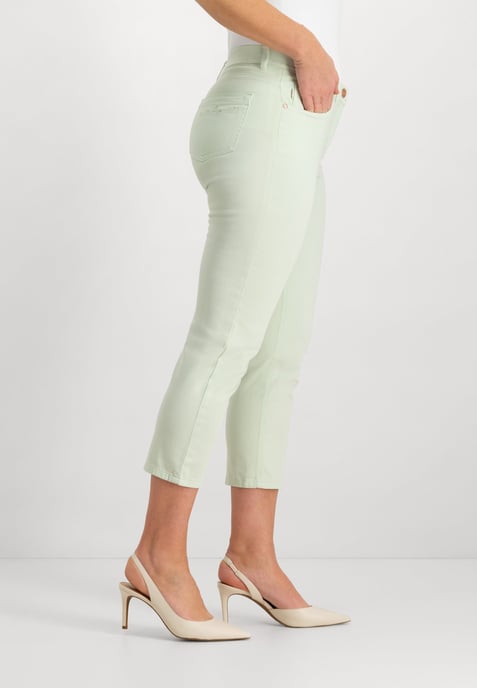 Ginie Ankle Jeans | Hellgrün - Image 2