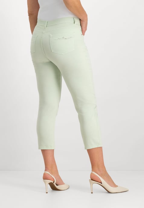 Ginie Ankle Jeans | Hellgrün - Image 3