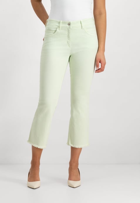 Twigie Shape-On Cropped Bootcut Jeans | Pistazie - Image 1