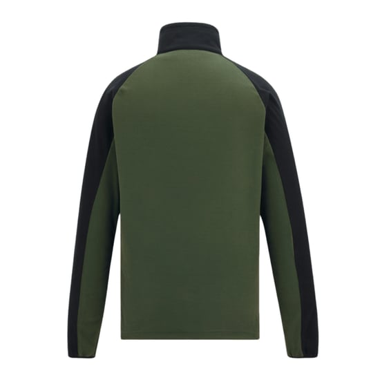 Regatta - "Elson II" Fleece Leicht für Herren (Dunkel-Khaki/Schwarz) - Image 2