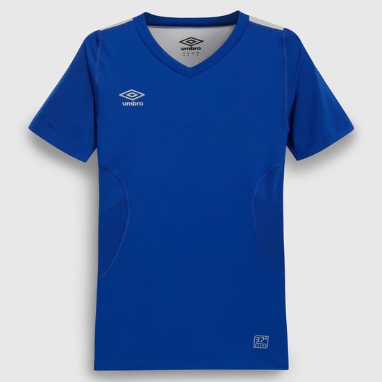 Umbro - "Elite" Base Layer Oberteil V-Ausschnitt für Herren/Damen Unisex (Surf) - Image 1