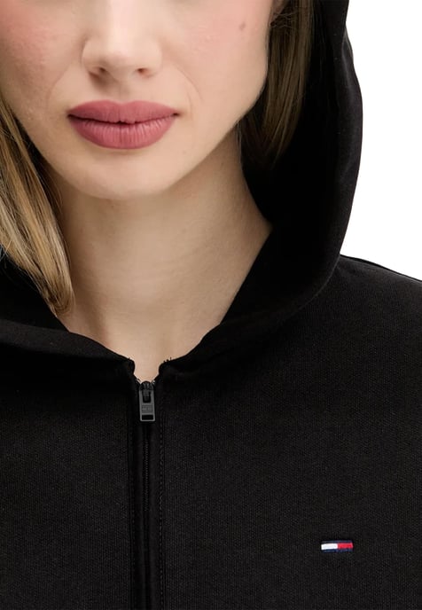 Reißverschluss-Cropped Hoodie - Image 3