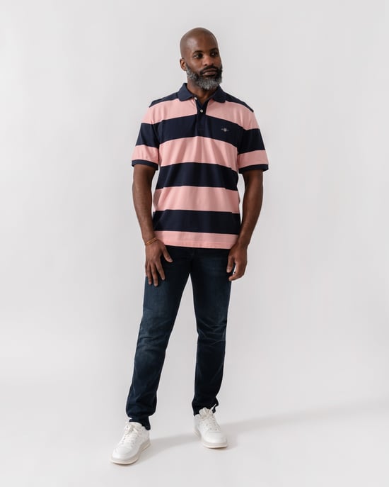 Gant Block Stripe Polo Poloshirt - Image 4