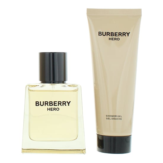 Burberry Hero für Männer Eau de Toilette 50ml + Duschgel 75ml Geschenkset für ihn - Image 2