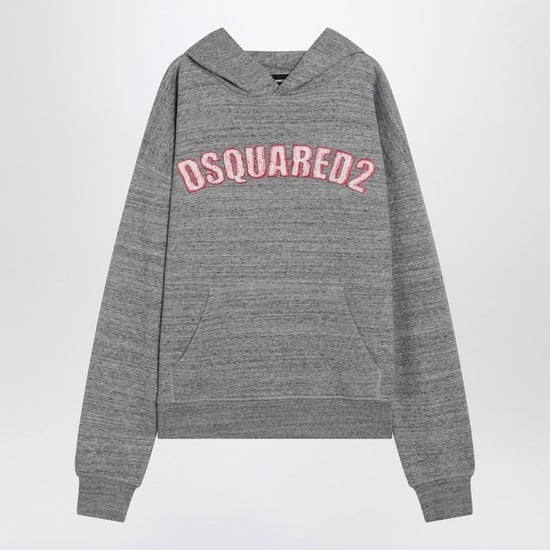 Graues Baumwoll-Sweatshirt mit Logo - Image 1