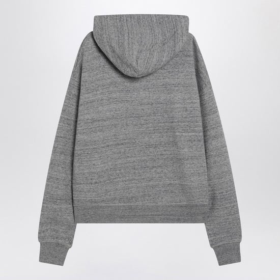 Graues Baumwoll-Sweatshirt mit Logo - Image 2