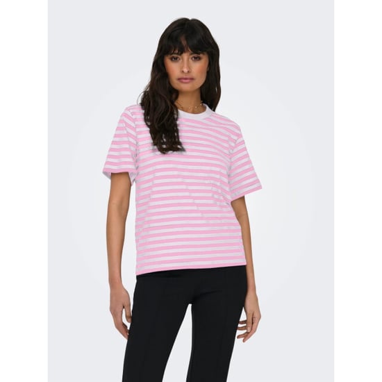 Only Onllivina Life Streifen T-Shirt - Image 3