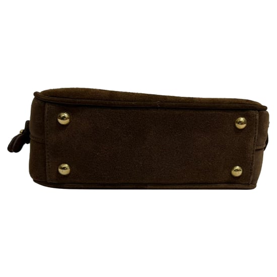 Miu Miu Arcadie gepolsterte Henkeltasche aus braunem Wildleder - Image 5
