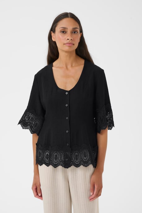 Kurzarm-Bluse KBUrith Kurzarm-Bluse Feminine - Image 3