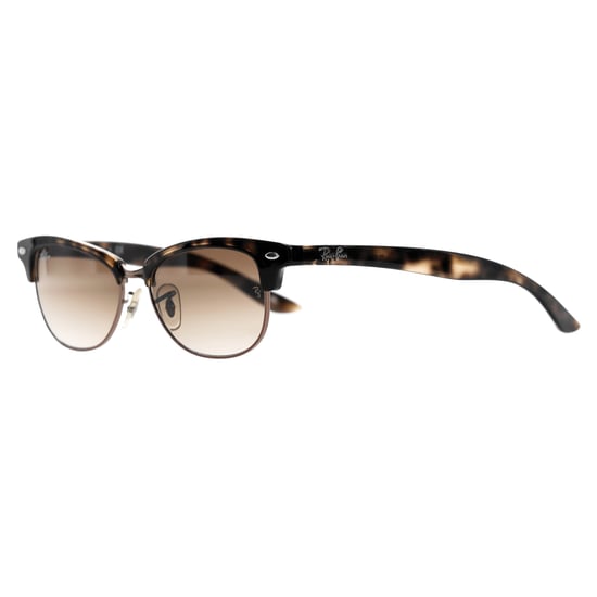 Ray-Ban Clubmaster Sonnenbrille aus braunem Acetat - Image 2