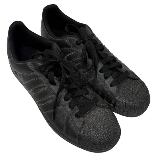 Adidas Superstar Sneaker aus schwarzem Leder - Image 4