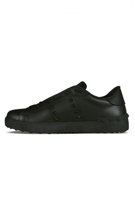 Valentino Garavani Rockstud 11 Untitled Sneaker Khaki - Image 3