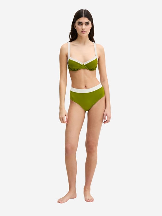 Marc O'Polo Damen Bikini-Hose Contrast BindingBikini Slip, Bikini Unterteil, Bikinihose - Image 2