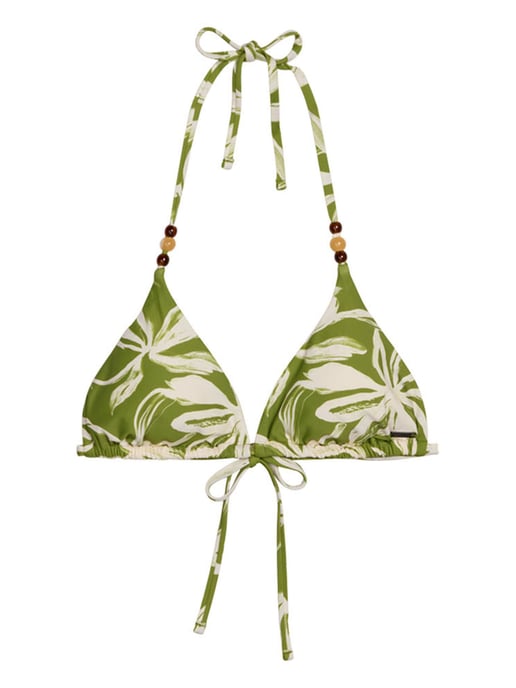 Marc O'Polo Damen Triangel-Bikini-Top Abstract FlowerTriangle Top, Dreiecks‑Bikini‑Top, Triangel Bikini - Image 1