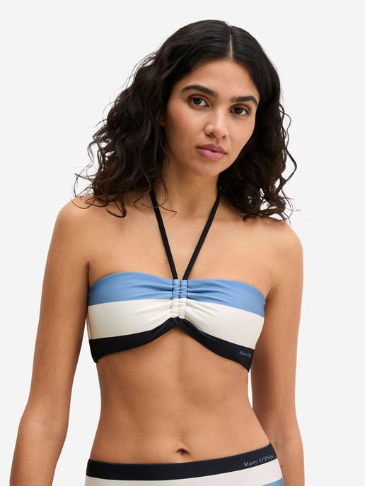 Marc O'Polo Damen Triangel-Bikini-Top Summer StripesTriangle Top, Dreiecks‑Bikini‑Top, Triangel Bikini - Image 2