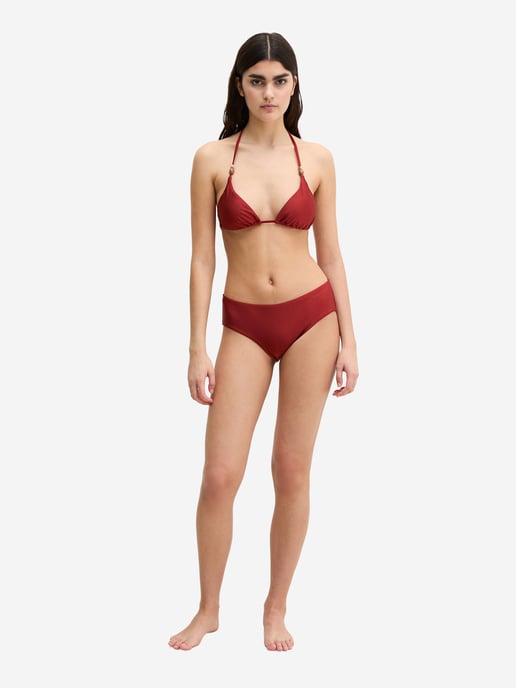 Marc O'Polo Damen Triangel-Bikini-Top ShinyTriangle Top, Dreiecks‑Bikini‑Top, Triangel Bikini - Image 2