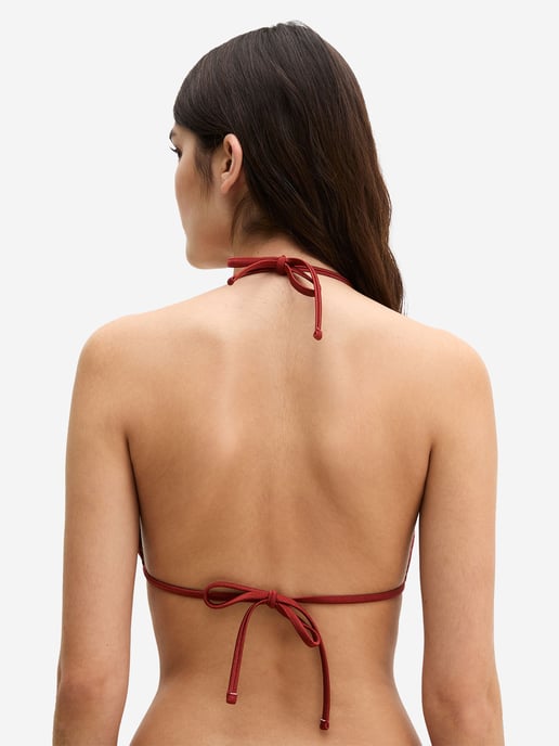 Marc O'Polo Damen Triangel-Bikini-Top ShinyTriangle Top, Dreiecks‑Bikini‑Top, Triangel Bikini - Image 3