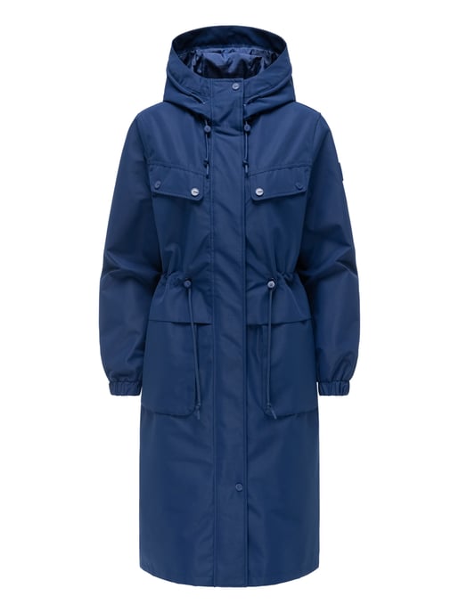 Navahoo Damen Parka Übergangsjacke Kirschwind mit Kapuze - Image 2