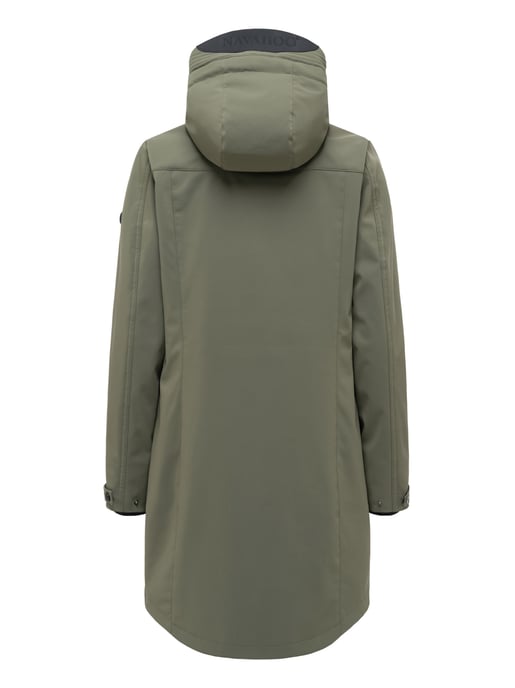 Navahoo Damen Softshell Übergangsjacke Morgennebel mit Kapuze - Image 3