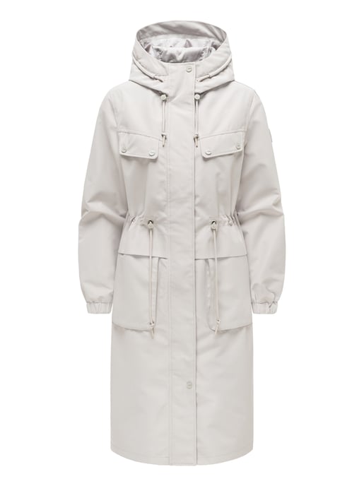 Navahoo Damen Parka Übergangsjacke Kirschwind mit Kapuze - Image 2