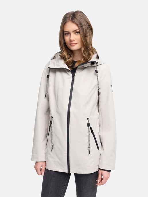 Navahoo Damen Übergangsjacke Blumentanz mit Kapuze - Image 5