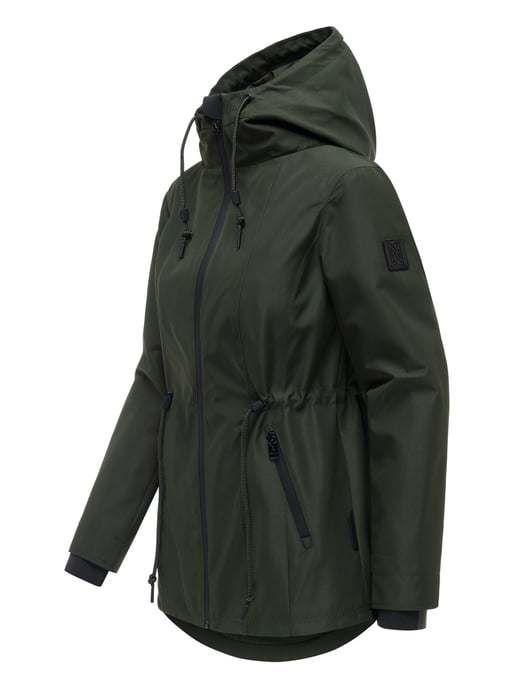 Navahoo Damen Übergangsjacke Blumentanz mit Kapuze - Image 2