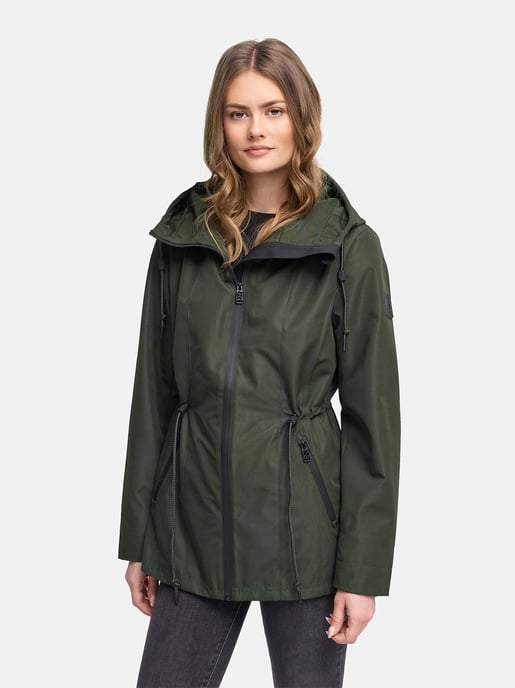 Navahoo Damen Übergangsjacke Blumentanz mit Kapuze - Image 5