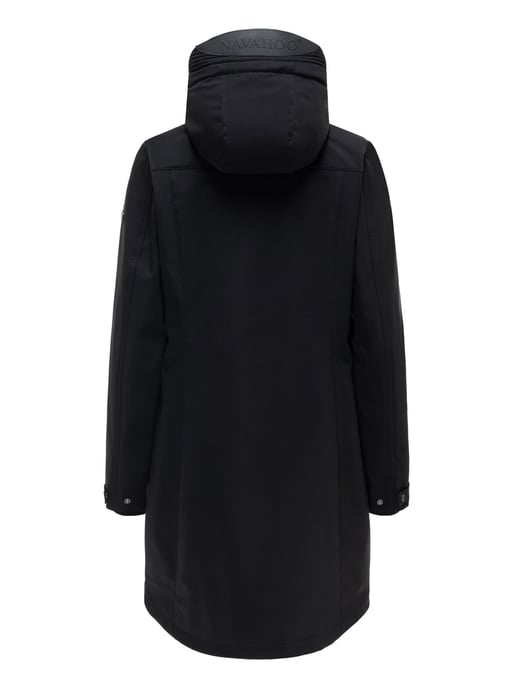 Navahoo Damen Softshell Übergangsjacke Morgennebel mit Kapuze - Image 3