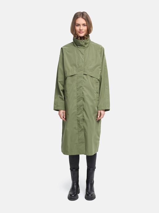 Navahoo Damen Parka Übergangsjacke Zenblüte mit Stehkragen - Image 5