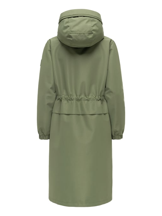 Navahoo Damen Parka Übergangsjacke Kirschwind mit Kapuze - Image 4