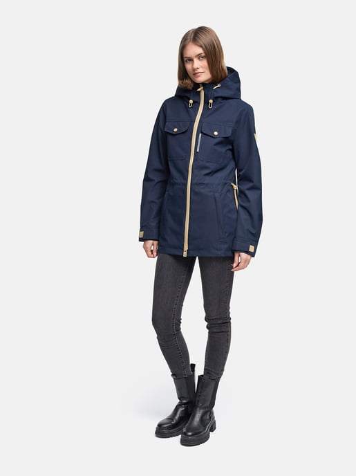 Marikoo Damen Parka Übergangsjacke Sohaa mit Kapuze - Image 5