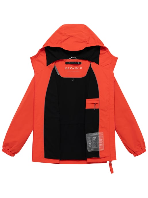 Navahoo Damen Übergangsjacke Donnerwetter mit Kapuze - Image 4