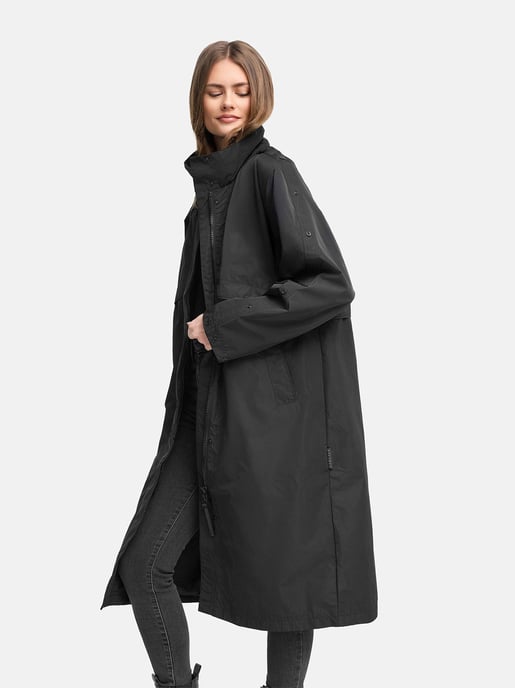 Navahoo Damen Parka Übergangsjacke Zenblüte mit Stehkragen - Image 6