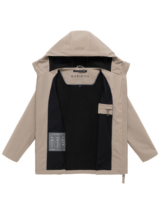 Marikoo Damen Softshell Übergangsjacke Minaa mit Kapuze - Image 4