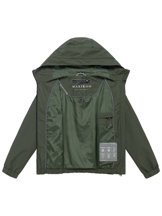 Marikoo Damen Übergangsjacke Yoshikoo mit Kapuze - Image 4