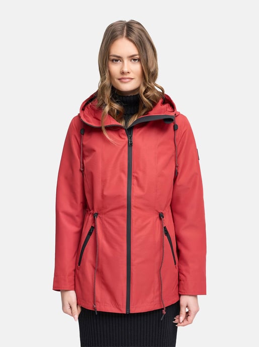 Navahoo Damen Übergangsjacke Blumentanz mit Kapuze - Image 5