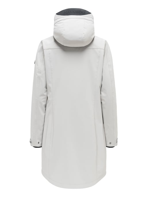 Navahoo Damen Softshell Übergangsjacke Morgennebel mit Kapuze - Image 3