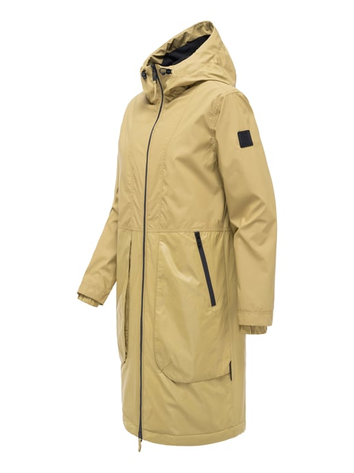 Navahoo Damen Parka Übergangsjacke Edelumhang mit Kapuze - Image 2