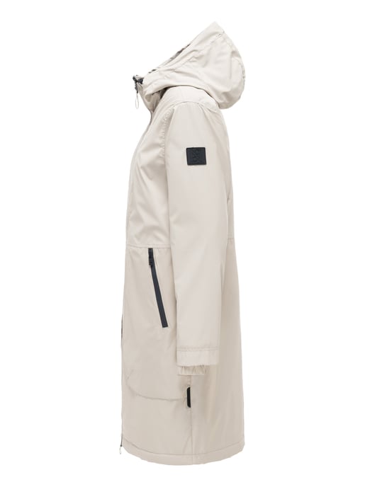 Navahoo Damen Parka Übergangsjacke Edelumhang mit Kapuze - Image 3
