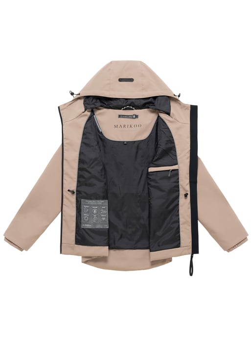 Marikoo Damen Übergangsjacke Katzilein mit Kapuze - Image 4