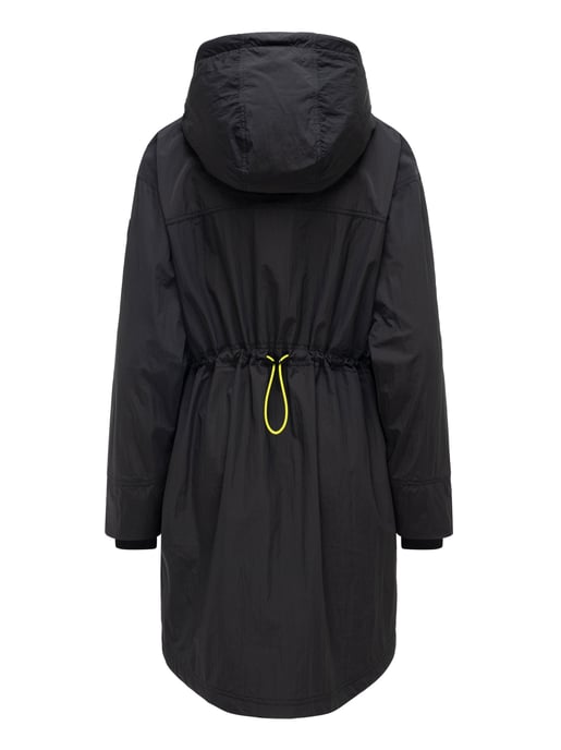 Marikoo Damen Mantel Übergangsjacke Trüffelbonbon mit Kapuze - Image 3