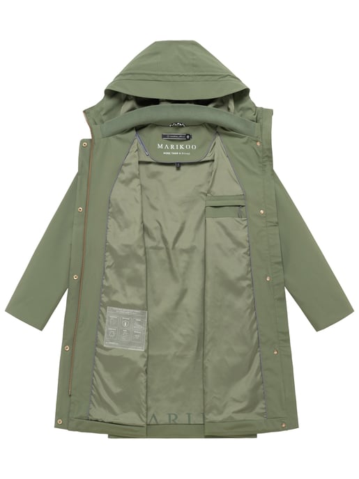 Marikoo Damen Parka Zilanda mit Kapuze - Image 4