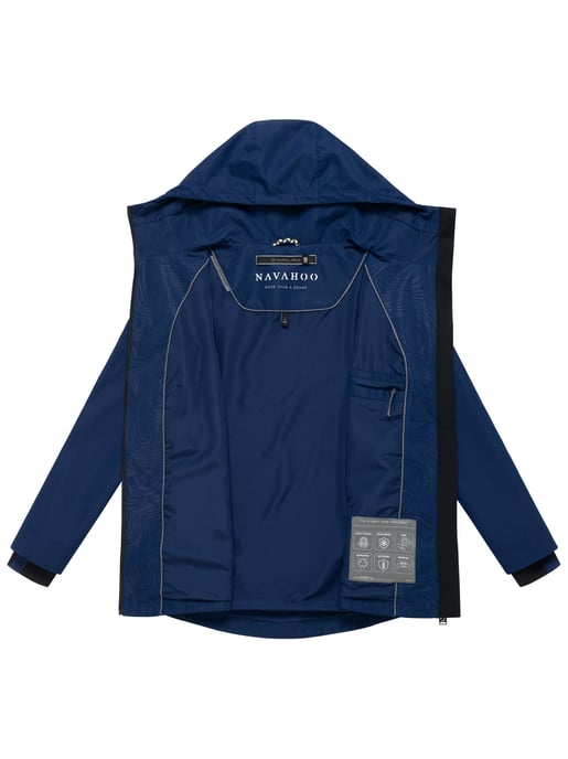 Navahoo Damen Übergangsjacke Blumentanz mit Kapuze - Image 4
