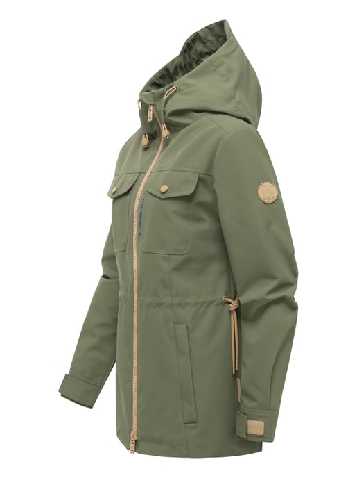 Marikoo Damen Parka Übergangsjacke Sohaa mit Kapuze - Image 2