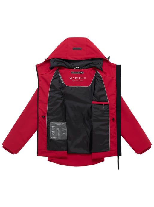 Marikoo Damen Übergangsjacke Katzilein mit Kapuze - Image 4