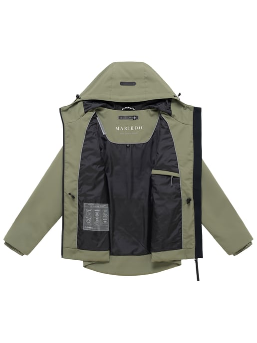 Marikoo Damen Übergangsjacke Katzilein mit Kapuze - Image 4