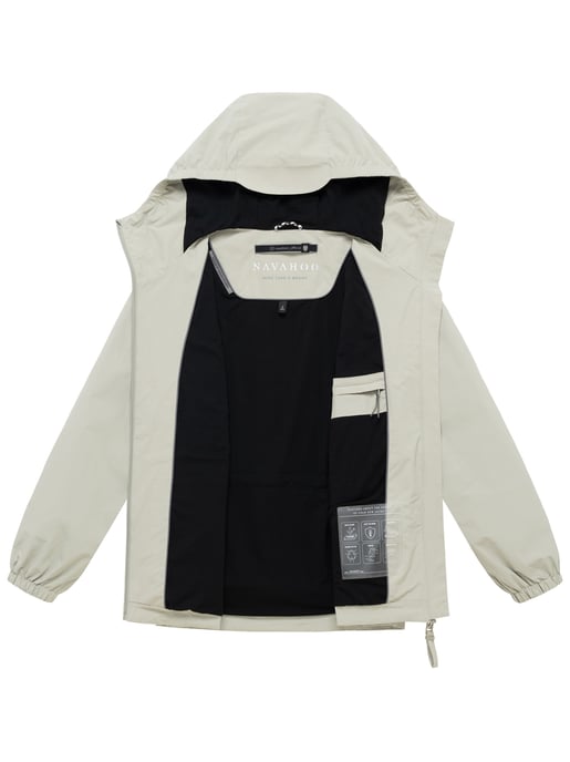 Navahoo Damen Übergangsjacke Donnerwetter mit Kapuze - Image 4