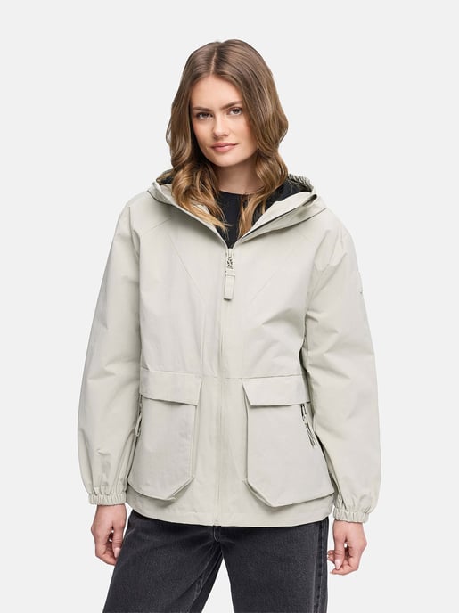 Navahoo Damen Übergangsjacke Donnerwetter mit Kapuze - Image 5