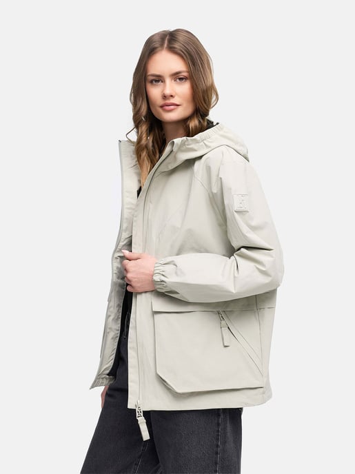 Navahoo Damen Übergangsjacke Donnerwetter mit Kapuze - Image 6